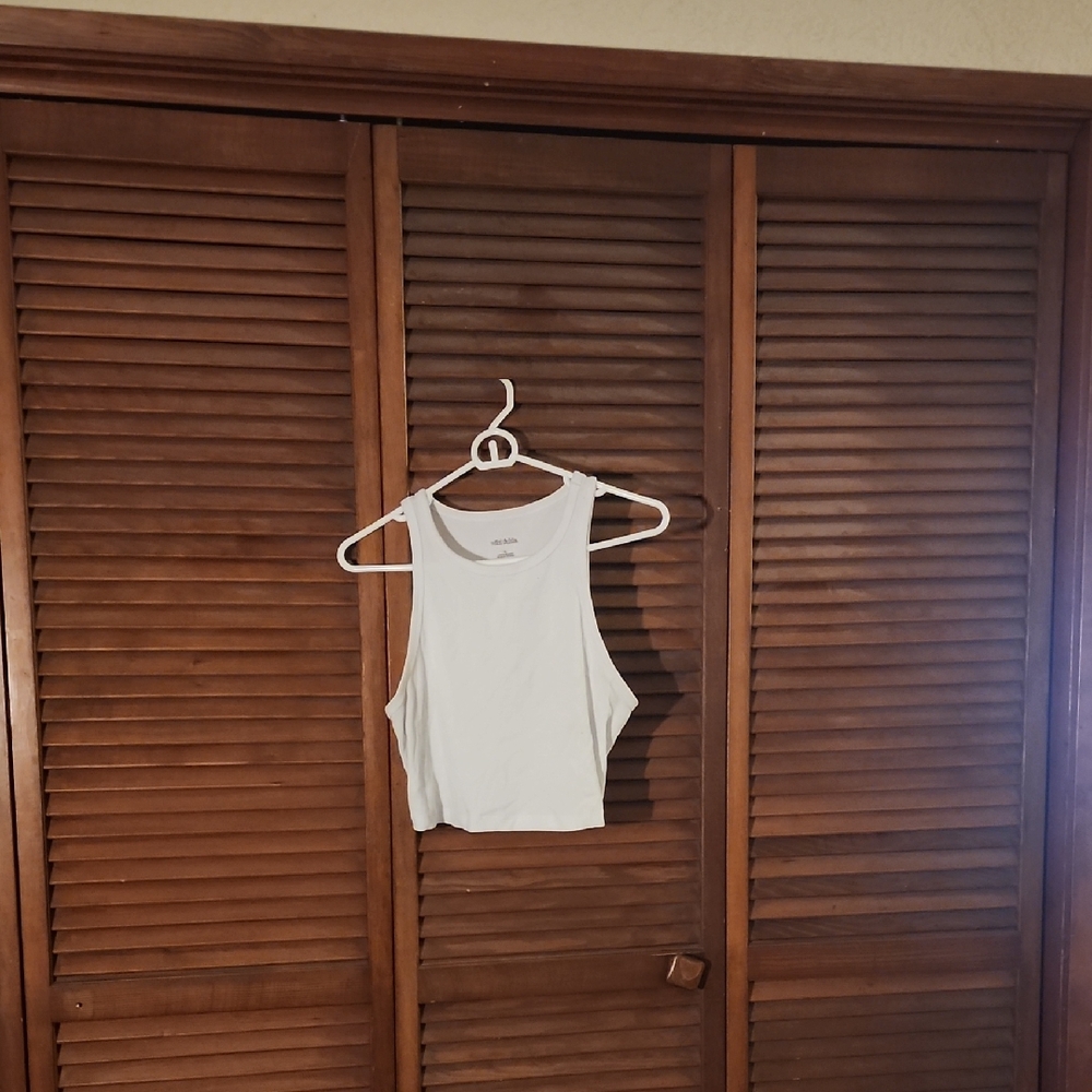 Wild Fable Classic White Tank Top